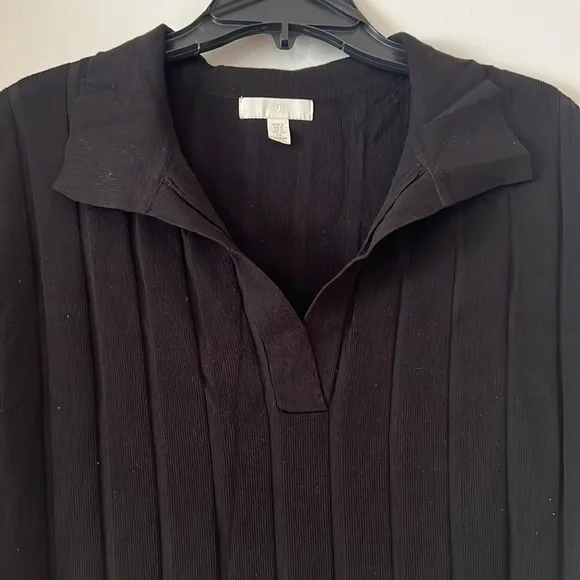 Women’s H&M Short sleeve Collared Rugby Neck Midi Dress - Picture 3 of 4